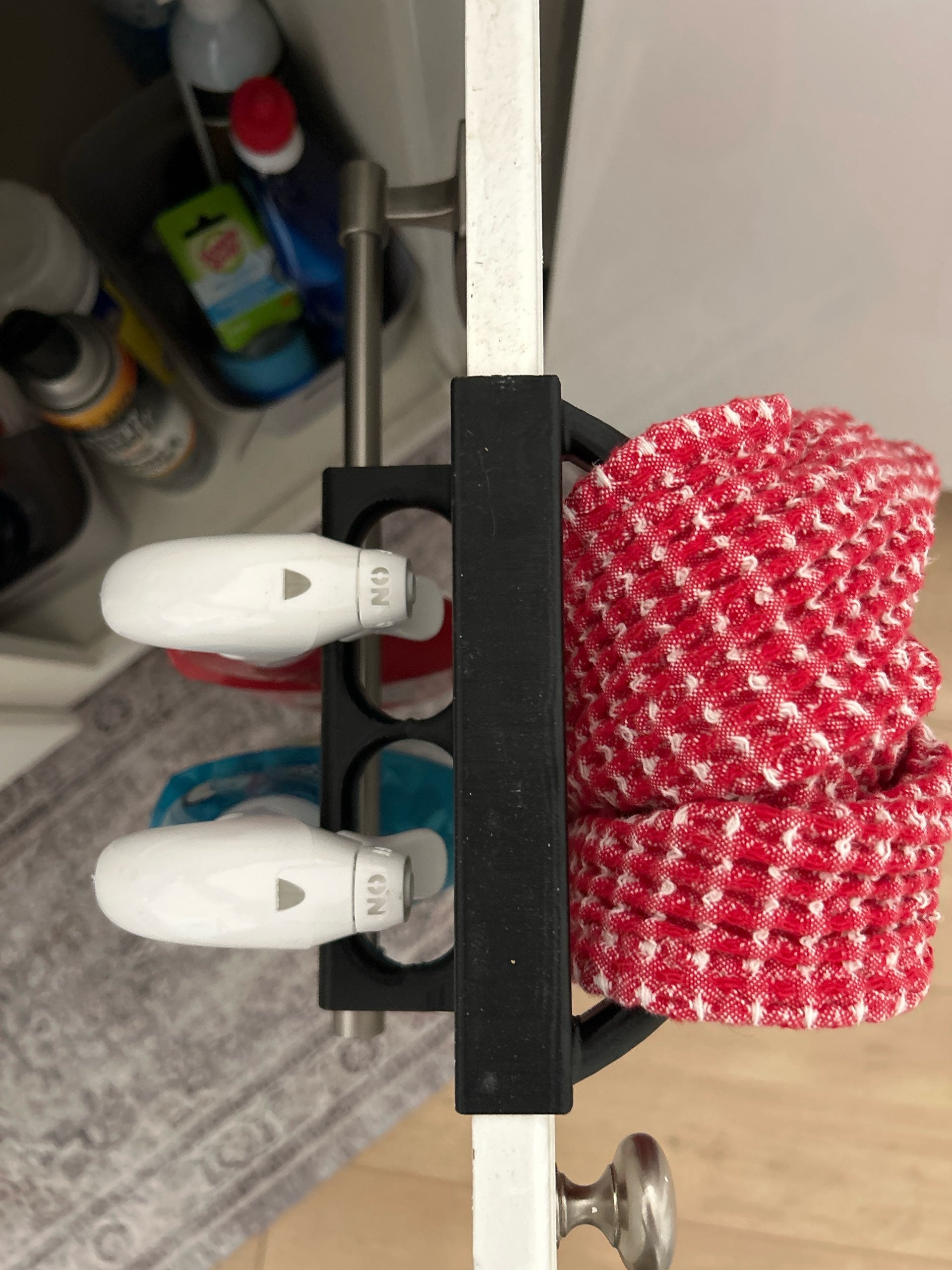 Spray Bottle & Towel Holder (For Kitchen Sink Cabinet)