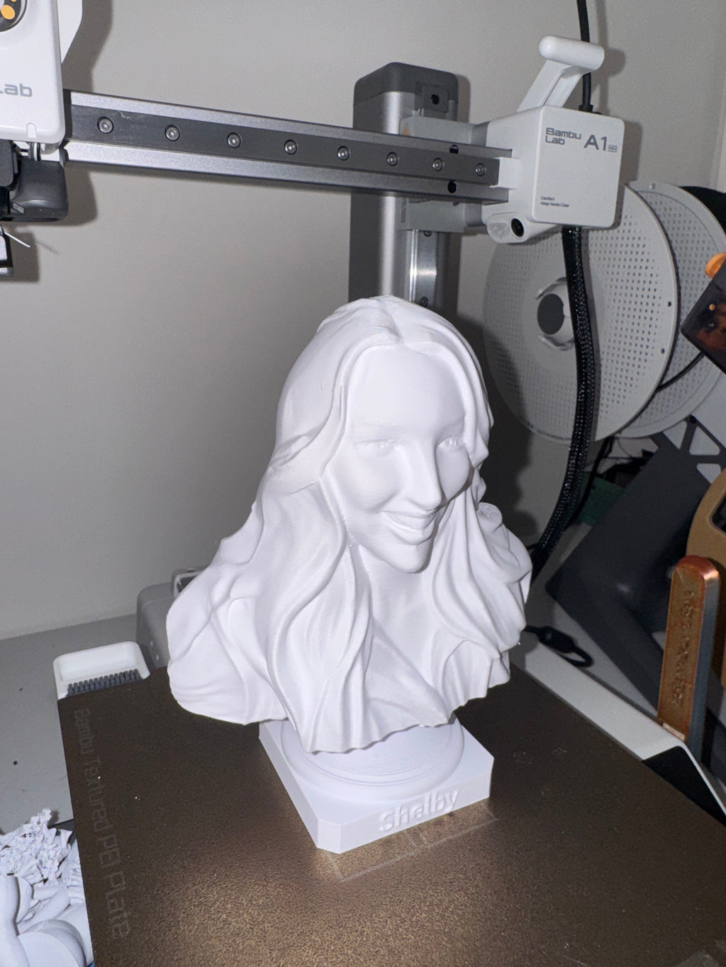 3D Printed Customized Bust Statue