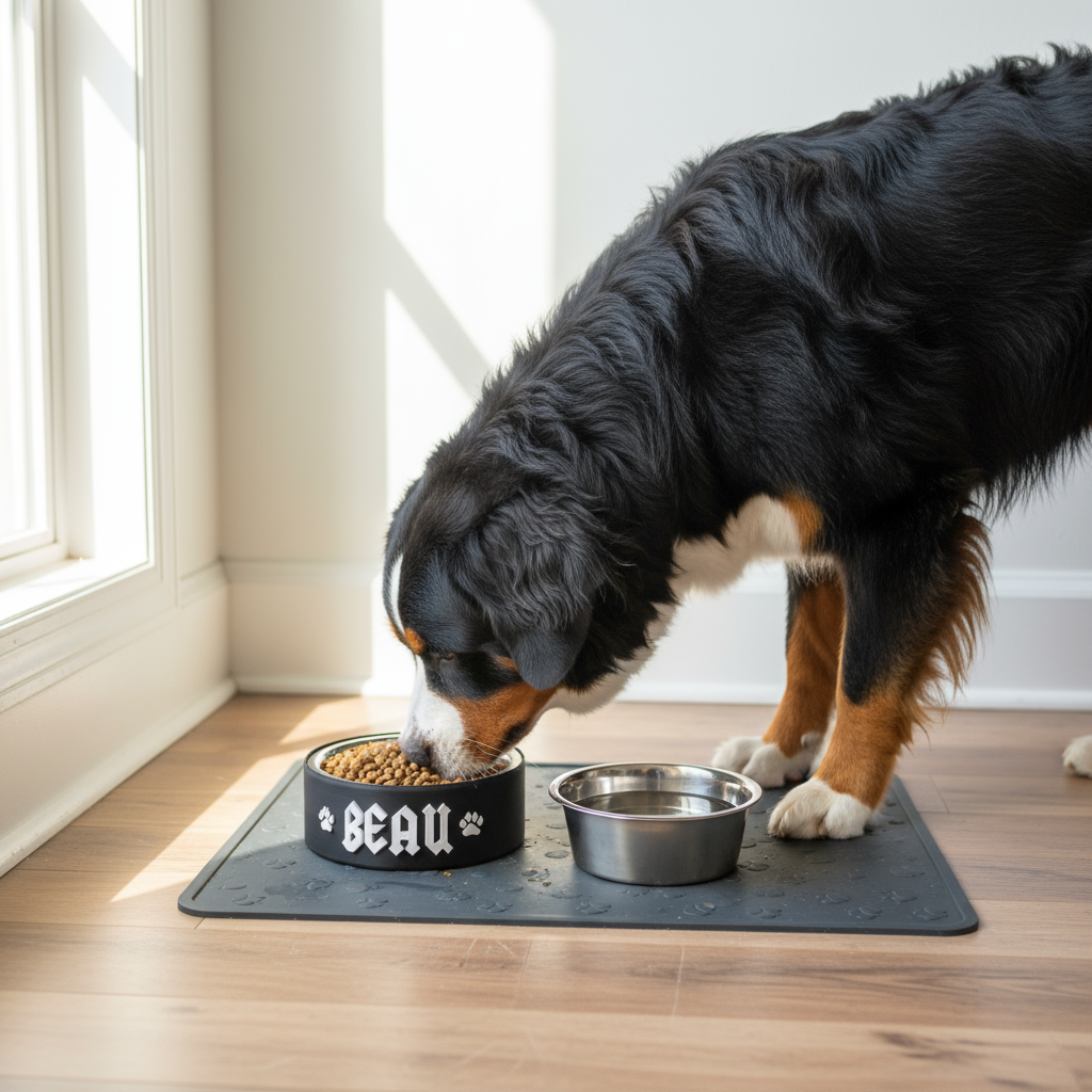 Personalized Pet Bowl with Custom Name